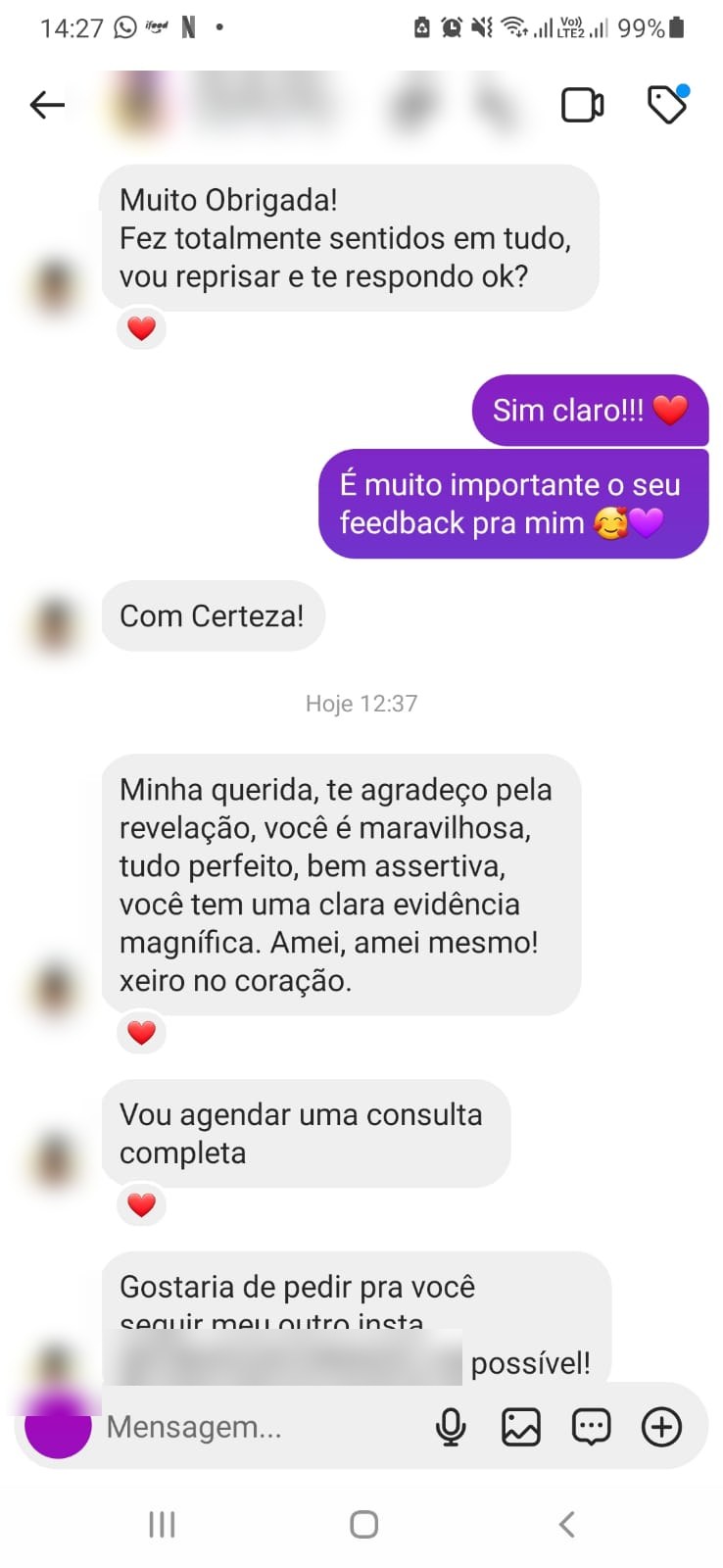 Depoimento real de cliente