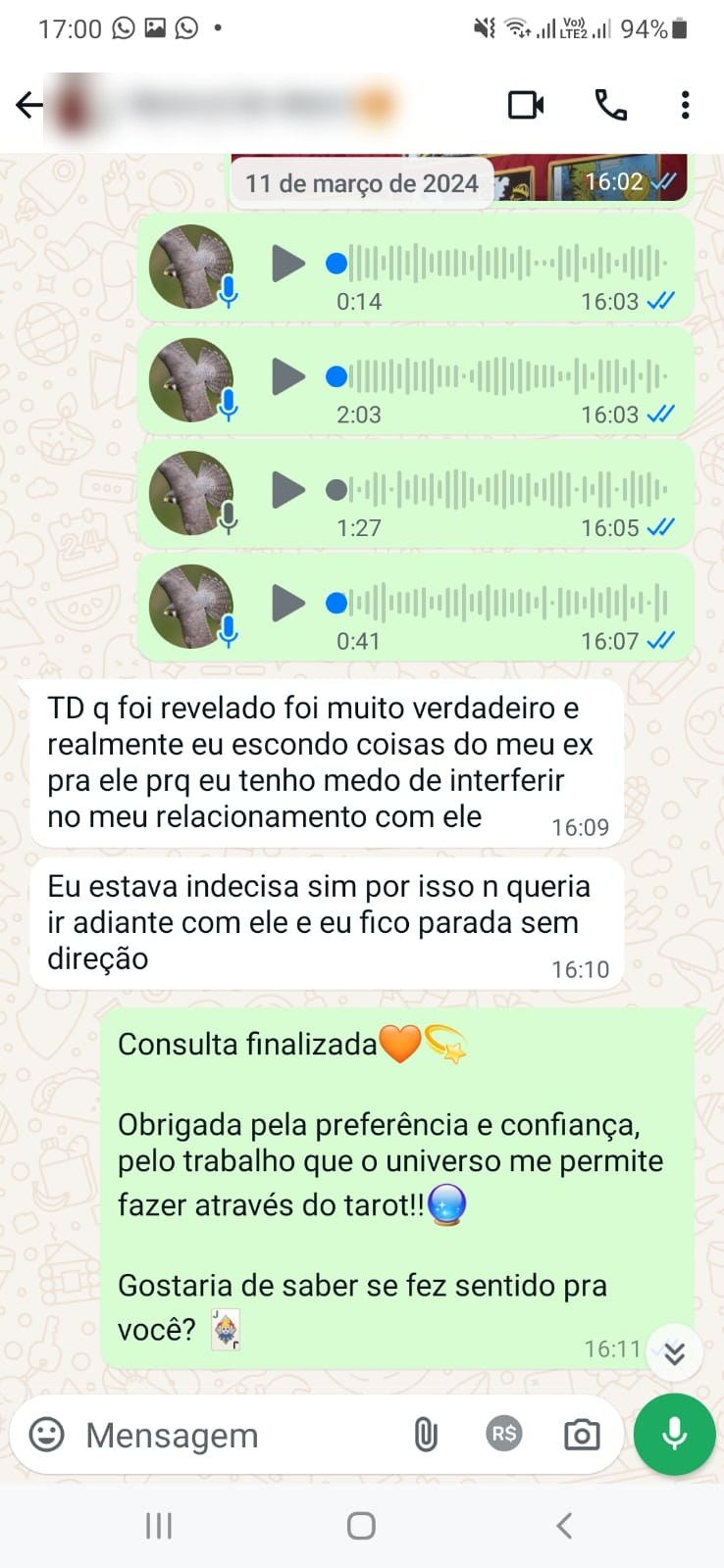 Depoimento real de cliente